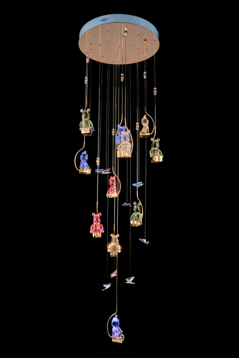 Подвесная люстра Leon Sophie LE1077/2800 GD