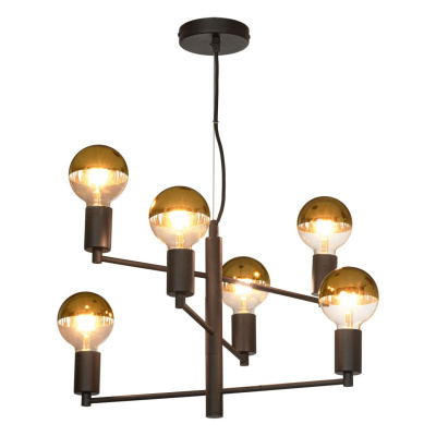 Люстра подвесная Lussole Huron LSP-8156-G