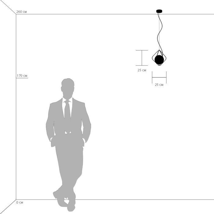 Подвес Globo Lightstar 803317