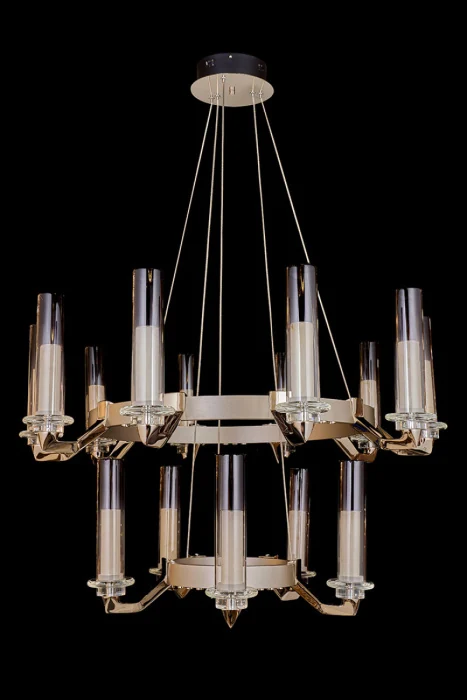 Подвесная люстра Leon Alana LE7907/10+5 Chrome