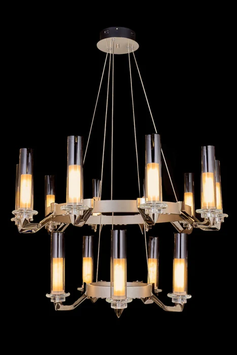 Подвесная люстра Leon Alana LE7907/10+5 Chrome