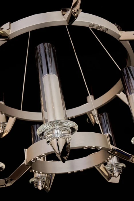 Подвесная люстра Leon Alana LE7907/10+5 Chrome