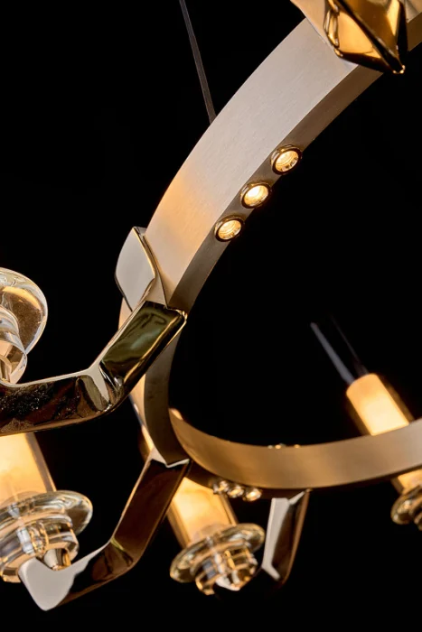 Подвесная люстра Leon Alana LE7907/10+5 Chrome