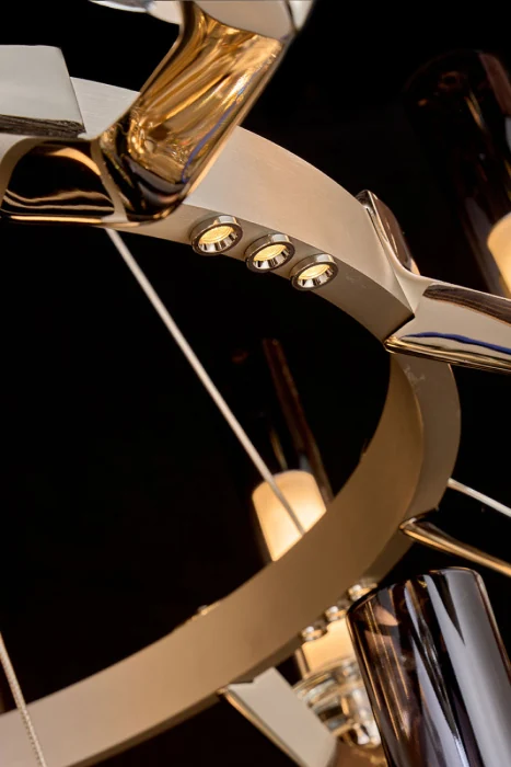 Подвесная люстра Leon Alana LE7907/10+5 Chrome