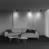 Спот Maytoni ONDA C024CL-18W3K-B-1