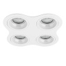 Комплект из светильников и рамки DOMINO Domino Lightstar D64606060606