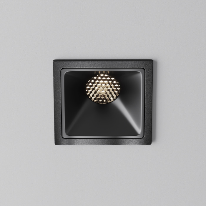 Встраиваемый светильник Maytoni Alfa LED DL043-01-10W4K-SQ-B-1