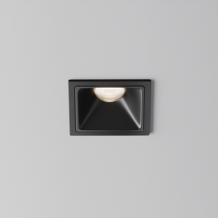 Встраиваемый светильник Maytoni Alfa LED DL043-01-10W4K-SQ-B-1