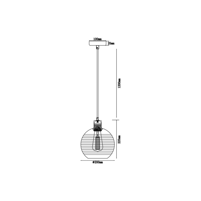 Подвесной светильник  VL5572P01 Vele Luce