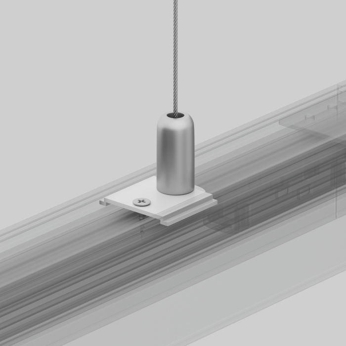 Крепление для троса 1шт Gravity белый Maytoni TRA004HP-21W