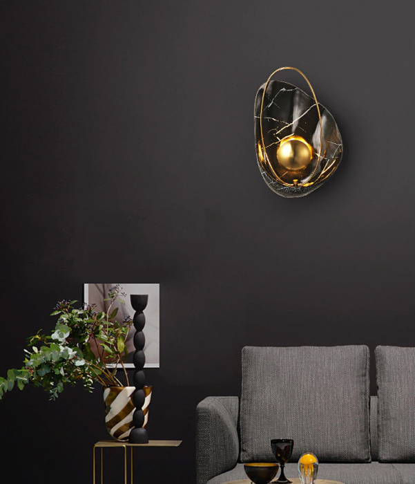 Настенный светильник Delight Collection Pearl 10265W/BL