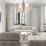 Подвесная люстра Delight Collection BRCH9161 BRCH9161CG nickel