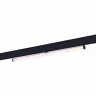 Магнитный трековый светильник Черный LED 1*10W 4000K 1 100Lm Ra>90 120° IP20 L604xW28xH ST803.446.10