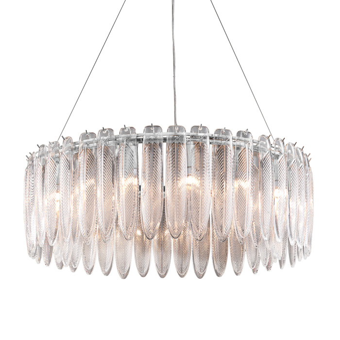 Подвесная люстра Delight Collection Piuma MD22027002-D85 chrome