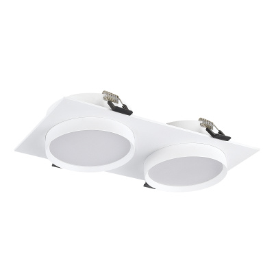 Светильник встраиваемый Белый GX53 2*50W IP20 L220xW109xH43 220V Без ламп ST258.508.02