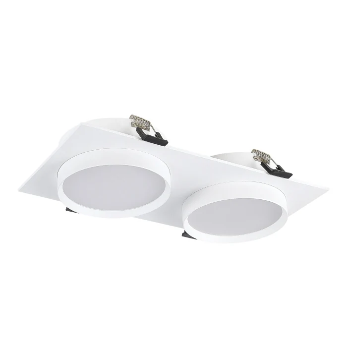 Светильник встраиваемый Белый GX53 2*50W IP20 L220xW109xH43 220V Без ламп ST258.508.02