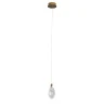 Подвесной светильник Delight Collection OD2440 OD2439-1 gold/clear
