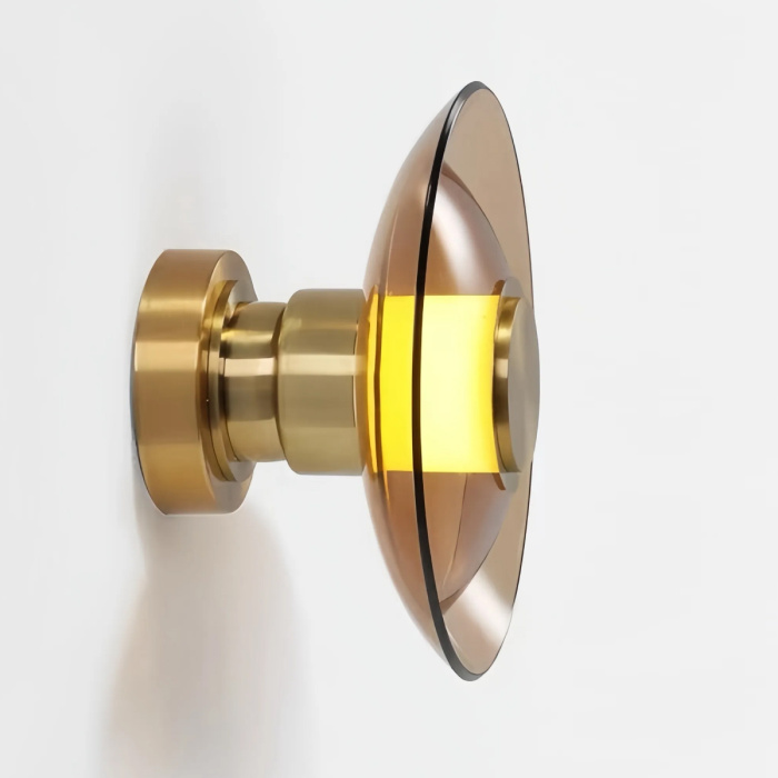 Настенный светильник Delight Collection 8665 8665W/S gold/amber