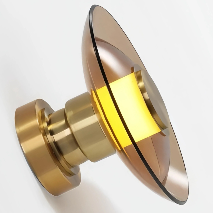 Настенный светильник Delight Collection 8665 8665W/S gold/amber