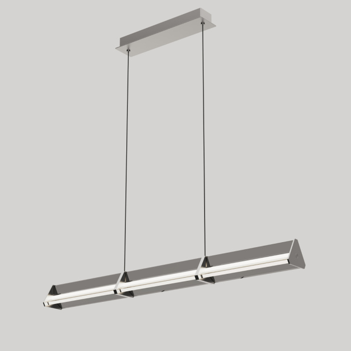 Подвесной светильник Delight Collection MD24001031 MD24001031-1A nickel/grey