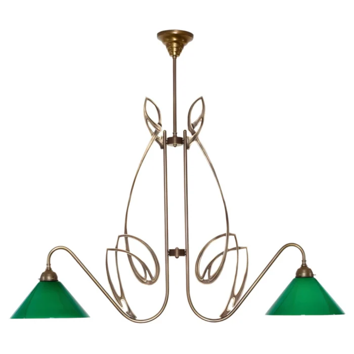 Люстра на штанге Berliner Messinglampen D103-70grB
