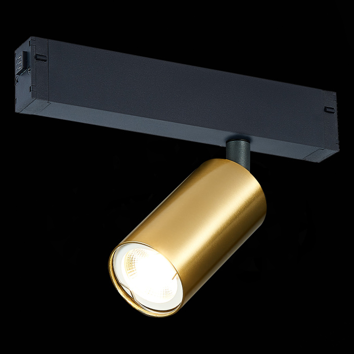 Светильник трековый Золотистый GU10 1*50W IP20 L100xW54xH142 180-240V Без ламп ST503.206.01