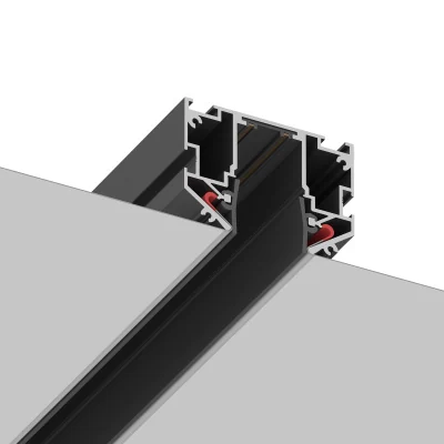 Шинопровод 220 под натяжной потолок ST-Luce Черный Длина 2 000мм ST040.429.00