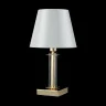 Настольная лампа Crystal Lux NICOLAS LG1 GOLD/WHITE
