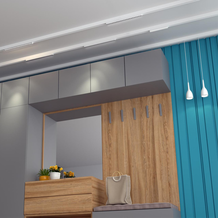 Трековый светильник для низковольного шинопровода Novotech Flum 358550