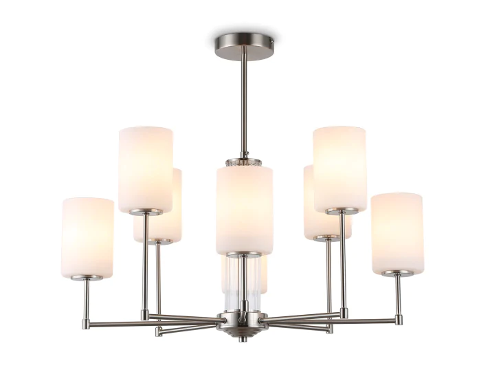 Люстра со стеклянными плафонами на штанге Ambrella light LH56213