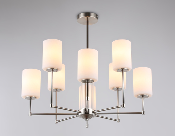 Люстра со стеклянными плафонами на штанге Ambrella light LH56213