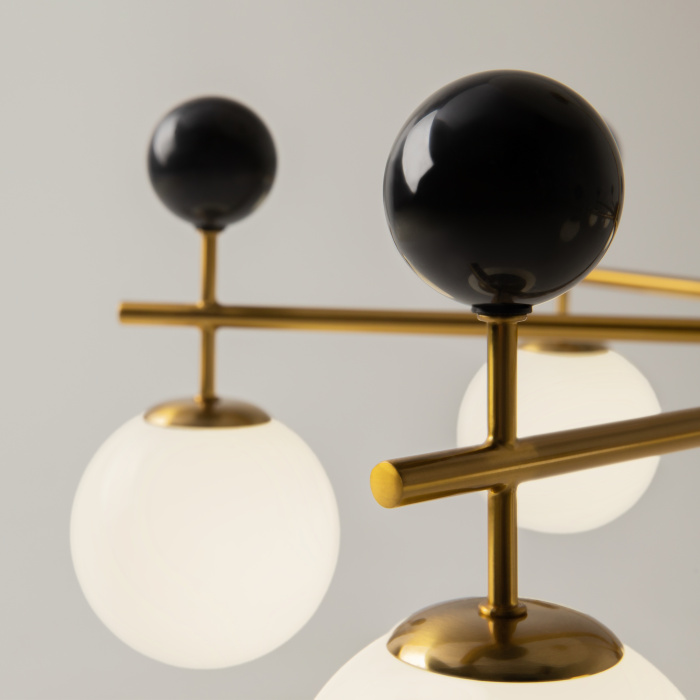 Люстра на штанге Maytoni Museo MOD436PL-07BS