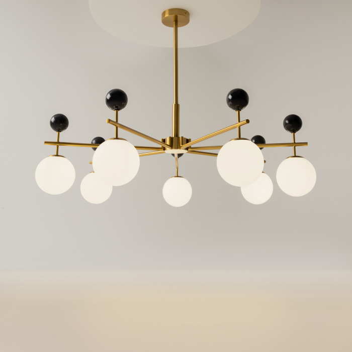 Люстра на штанге Maytoni Museo MOD436PL-07BS