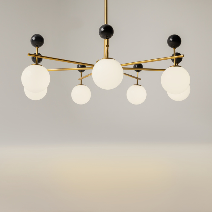 Люстра на штанге Maytoni Museo MOD436PL-07BS