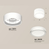 Комплект накладного светильника с акрилом Ambrella light XS8101017