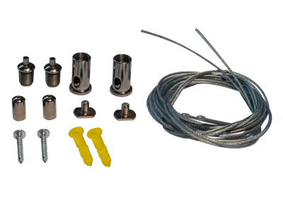 Подвесной комплект для магнитного шинопровода (2 шт.) Crystal Lux CLT 0.206 01