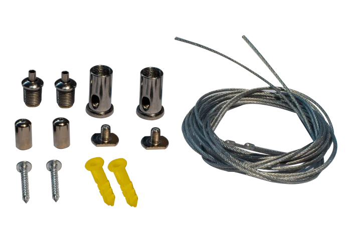 Подвесной комплект для магнитного шинопровода (2 шт.) Crystal Lux CLT 0.206 01