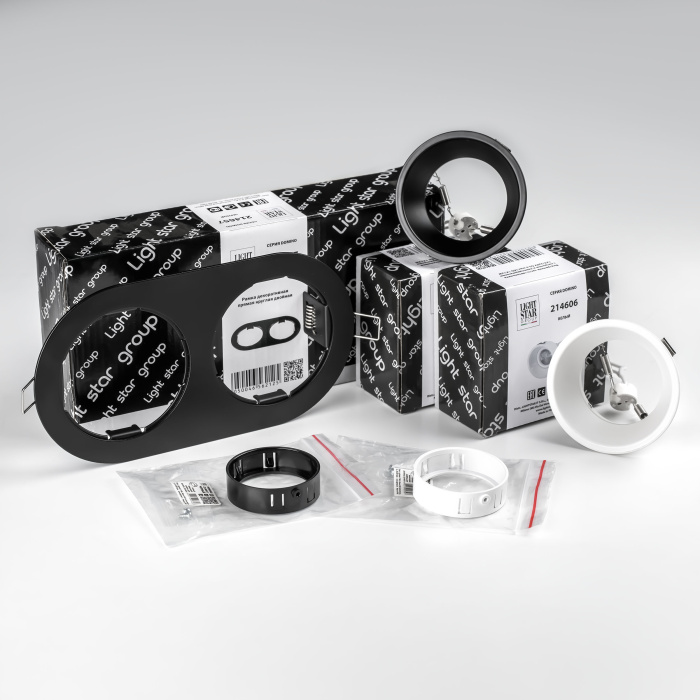 Комплект со светильником Lightstar Domino D6570607WBMOD