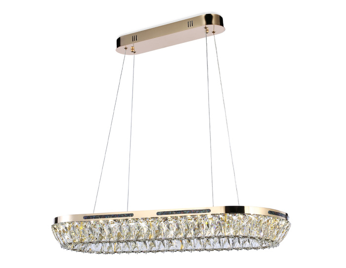 Подвесная светодиодная люстра с хрусталем Ambrella light TR5025