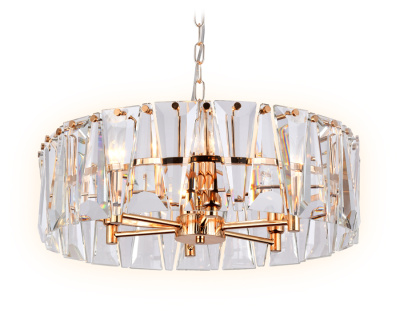 Подвесная люстра с хрусталем Ambrella light TR5172