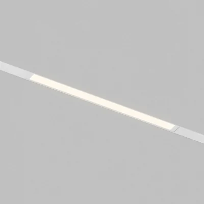 Трековый однофазный светильник Denkirs Simple Linear DK8104-WH