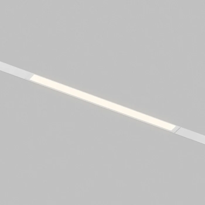 Трековый однофазный светильник Denkirs Simple Linear DK8104-WH