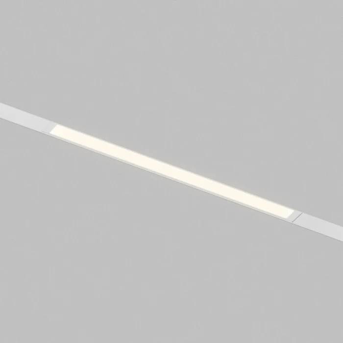 Трековый однофазный светильник Denkirs Simple Linear DK8104-WH