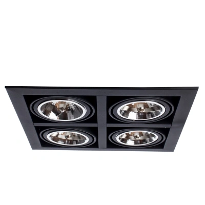 Встраиваемый светильник Arte Lamp CARDANI GRANDE A5935PL-4BK