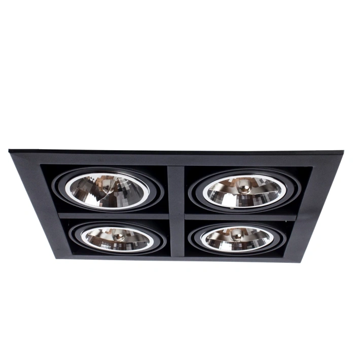 Встраиваемый светильник Arte Lamp CARDANI GRANDE A5935PL-4BK