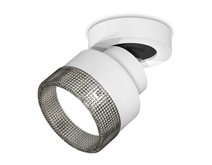 Комплект накладного поворотного светильника с композитным хрусталем Ambrella light XM8101041