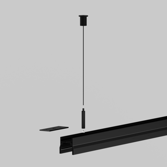 Гибкий подвес для уличной трековой системы Elasity IP white O-TR001-PB-H2M