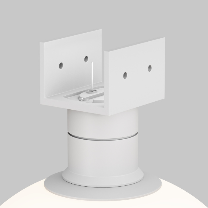 Трековый однофазный уличный светодиодный светильник Maytoni Elasity ip black O-TR01-1-S-9WW3K