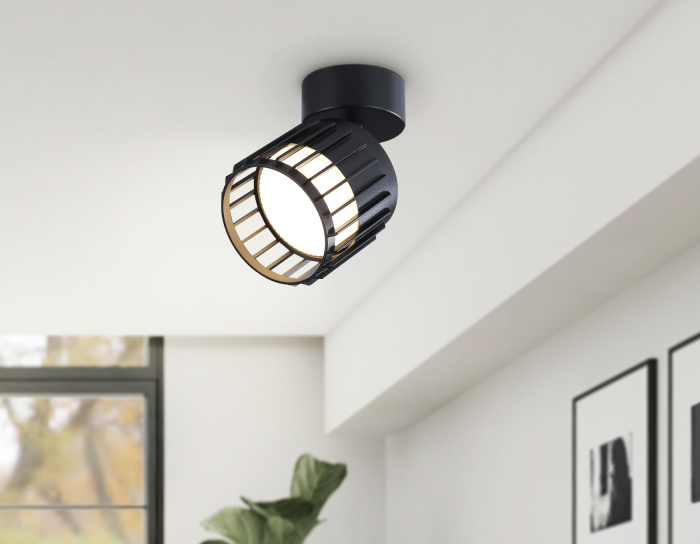 Накладной поворотный спот со сменной лампой GX53 Ambrella light TN71159