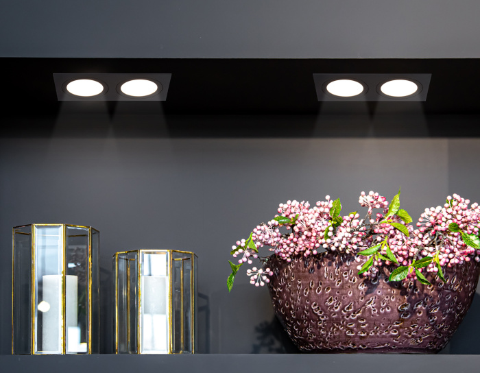 Встраиваемый точечный светильник GX53 TECHNO SPOT AMBRELLA LIGHT TN51827